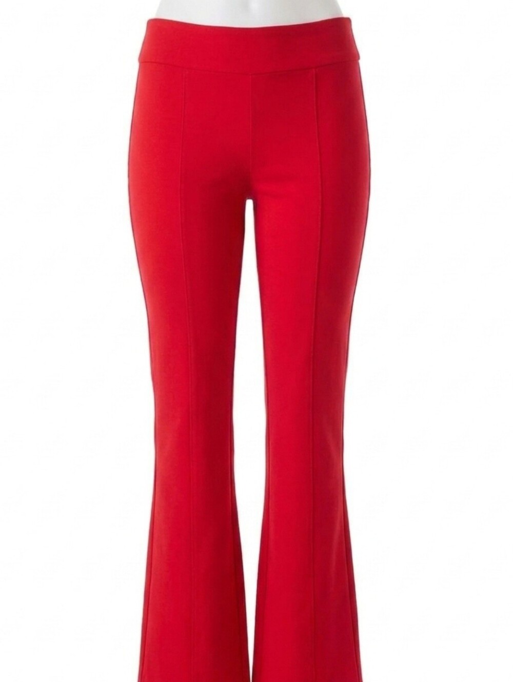 Dear Scarlett High-Rise Red Flare Magic Pants - Size XL - Picture 3 of 8